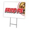 Signmission Frito Pie Yard Sign & Stake outdoor plastic coroplast window, C-1216 Frito Pie C-1216 Frito Pie - alternate 1